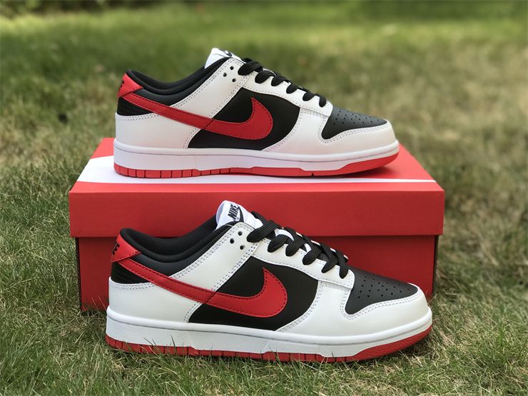 Nike Dunk Low White Black Red FD9762-061