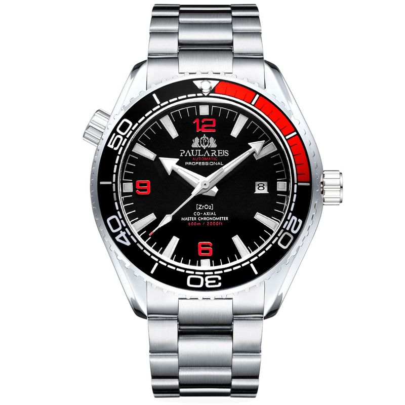 Professional ZRO2 Co-Axial Master Chronometer Automatic Mechanical Watches