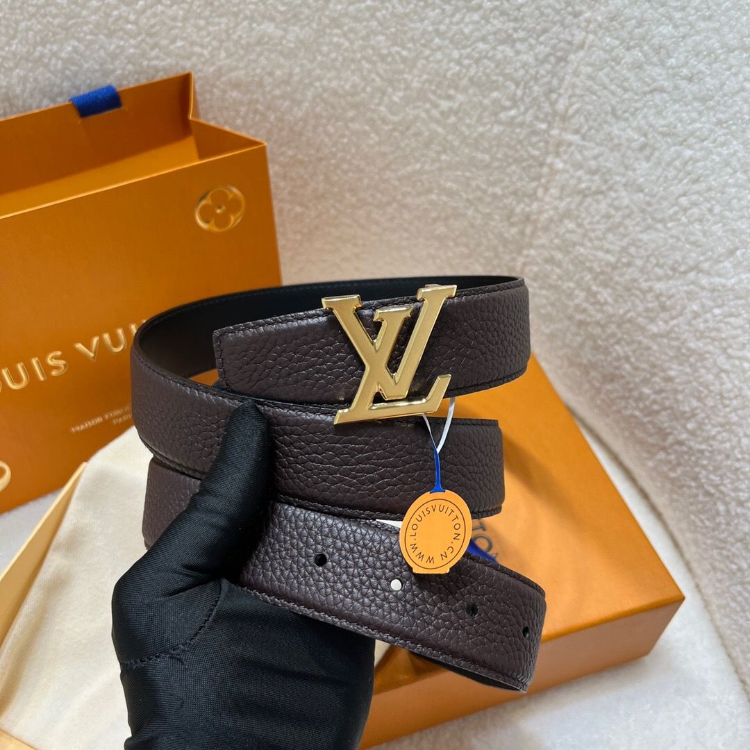 Louis Vuitton Heritage 35mm Reversible LV Belt M8360T