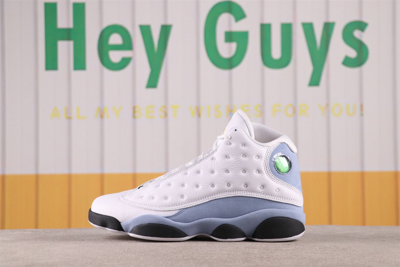 Top Quality Men Air Jordan 13 Blue Grey 414571-170