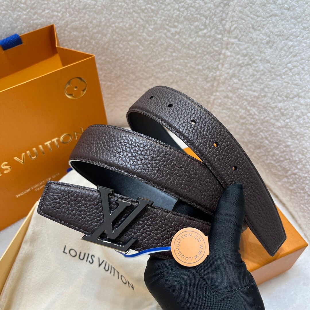 Louis Vuitton Heritage 35mm Reversible LV Belt M8360T