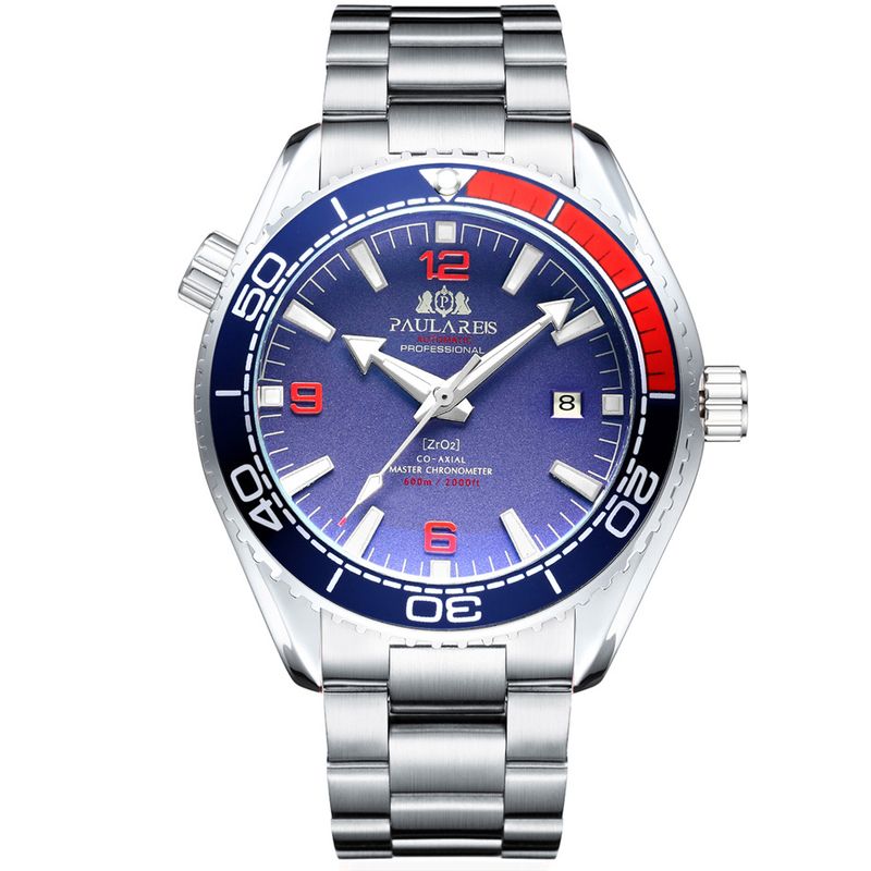 Professional ZRO2 Co-Axial Master Chronometer Automatic Mechanical Watches