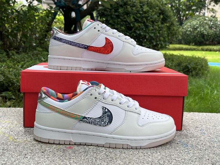 Nike Dunk Low White Multi-Color Paisley  FN8913-141