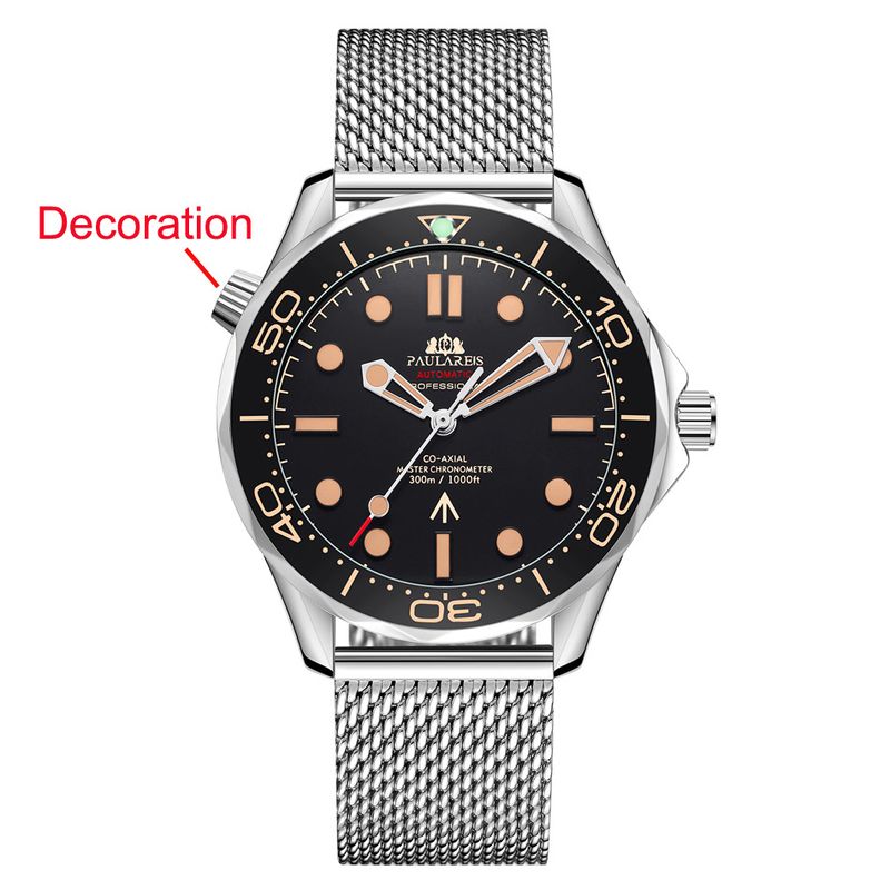 Automatic Mechanical Stainless Steel Diver Watch