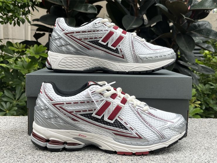 New Balance 1906R Low Silver Classic Crimson M1906REA