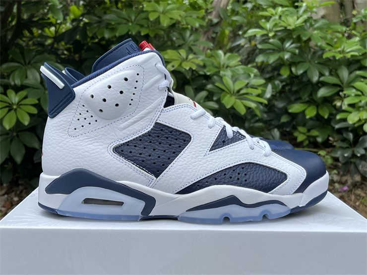 Cheap Air Jordan 6 Retro Olympic (2024) CT8529-164 Basketball Shoes