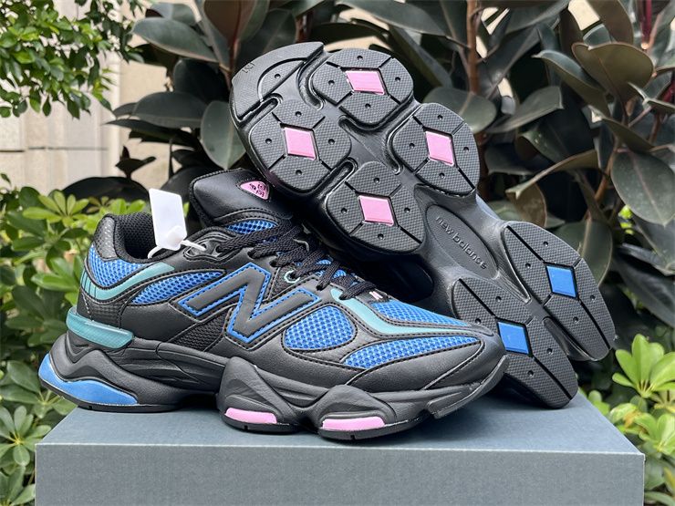 New Balance 9060 Black Blue Agate U9060agc