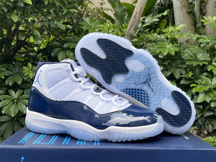 Men Air Jordan 11 Retro UNC Win Like 82 378037-123