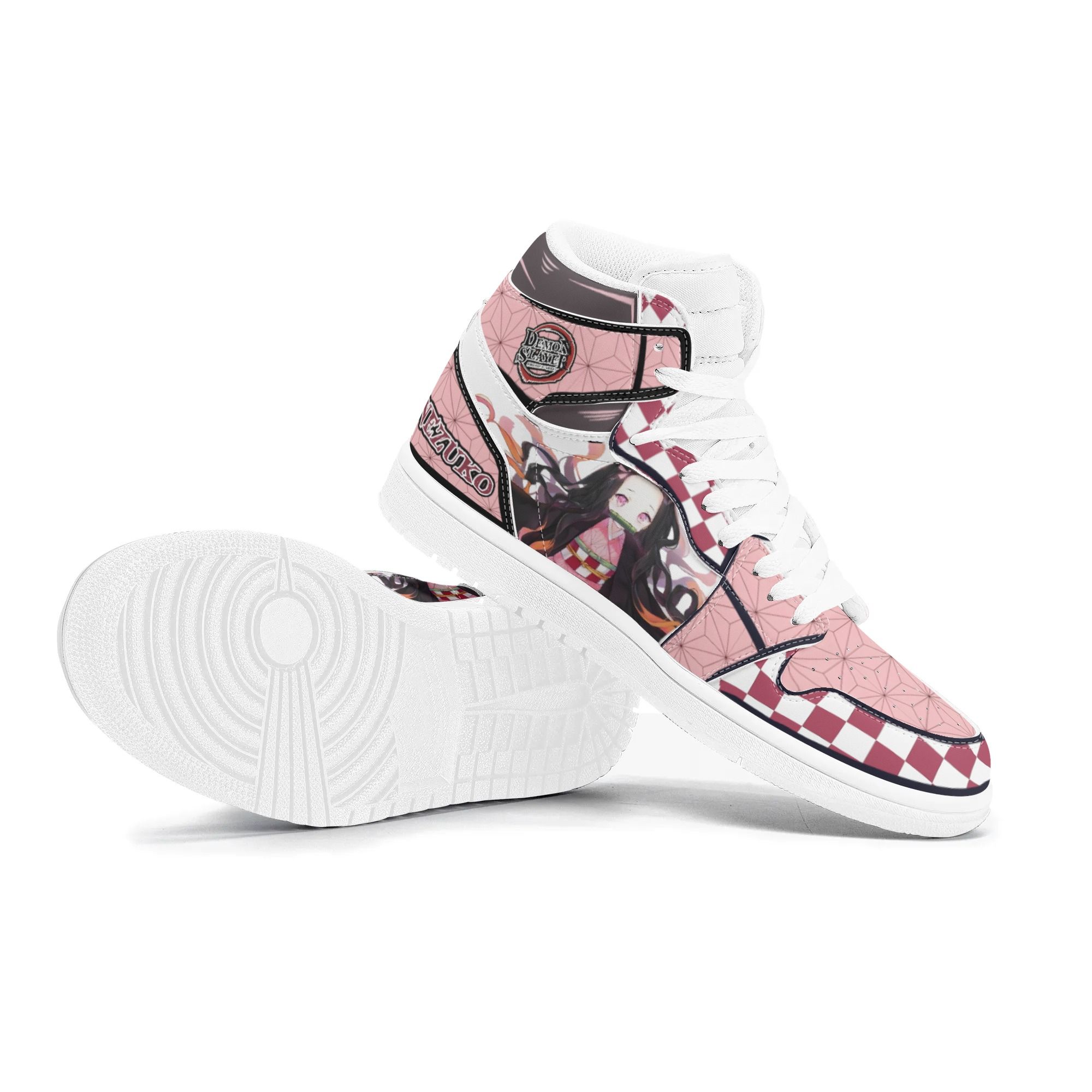 Demon Slayer Anime Shoe Men Dropshipping Nezuko Attack Cartoon Cosplay Sneakers