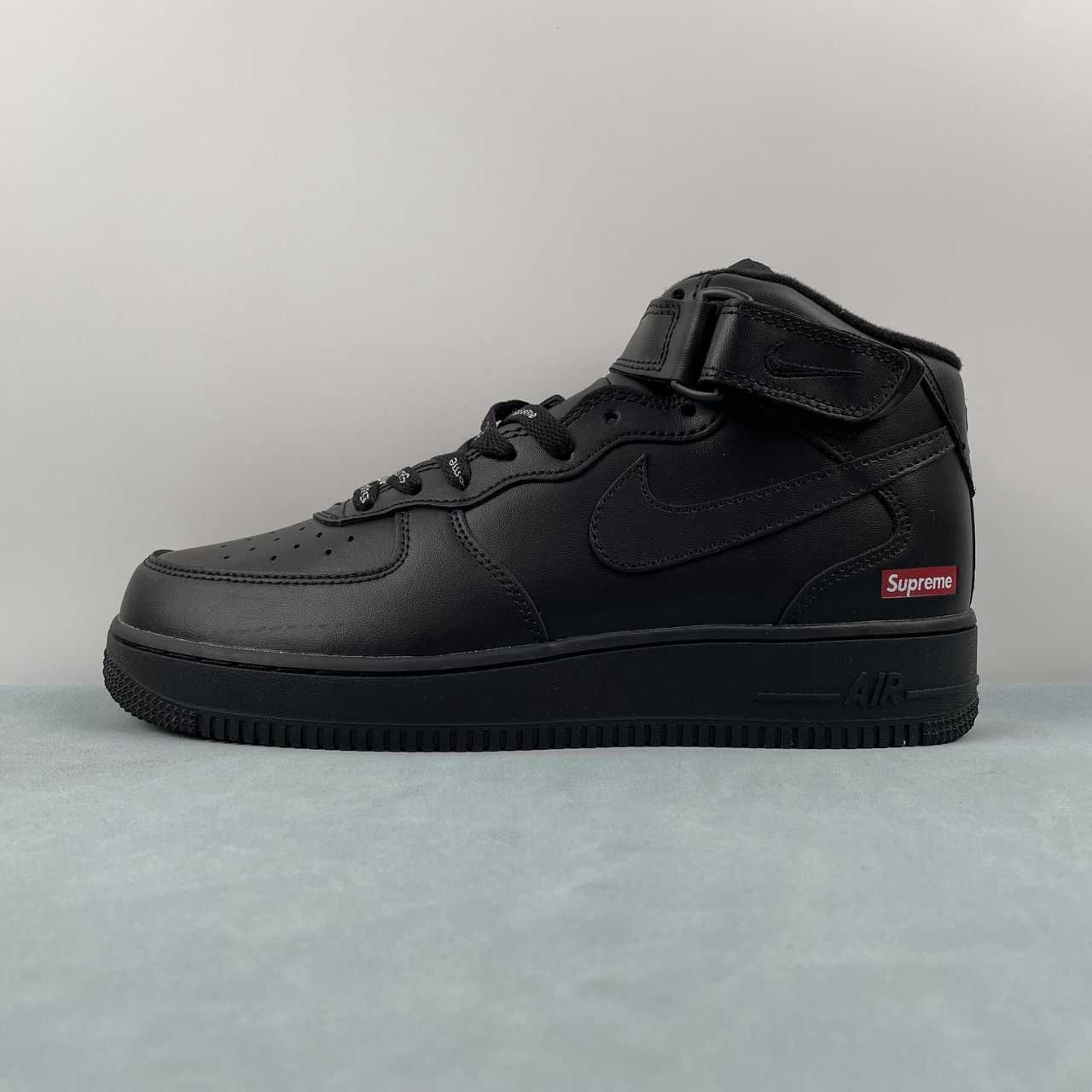 Supreme x Nike Air Force 1 Mid Black FZ8784-001
