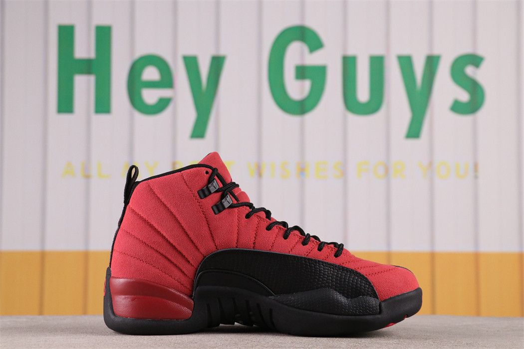 Men Air Jordan 12 Reverse Flu Game CT8013-602
