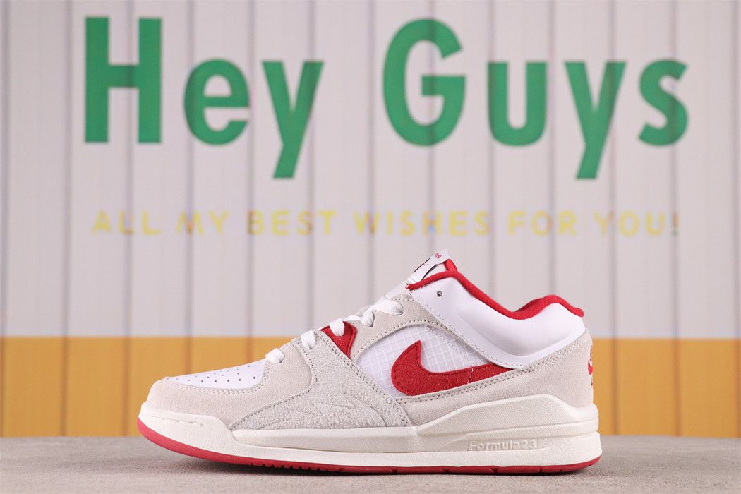 Jordan Stadium 90 Low White Varsity Red DX4397-106