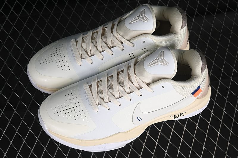 Nike Kobe 5 Protro Undefeated Rice White DB4796-101