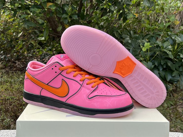 The Powerpuff Girls Nike SB Dunk Low Blossom FD2631-600