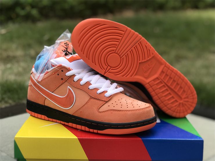 Concepts × Nike SB Dunk Low SP Orange Lobster FD8776-800