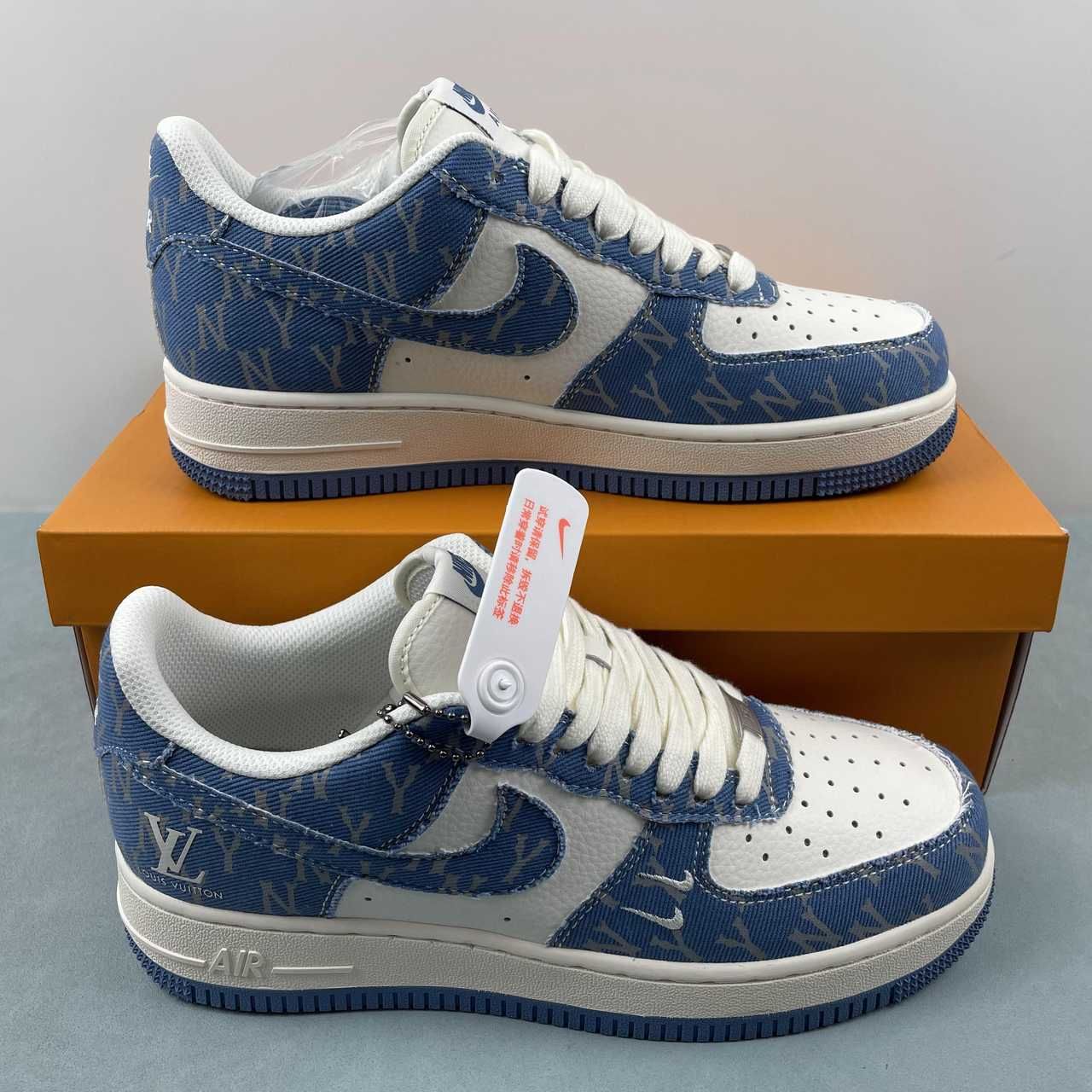 Nike Air Force 1 07 Low LV White Blue Grey HD1968-028