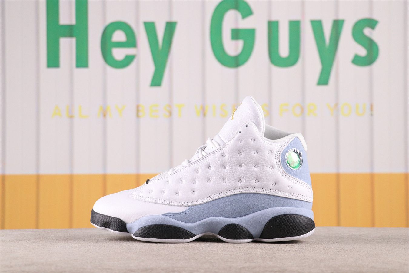 Authentic Quality Men Air Jordan 13 Blue Grey 414571-170