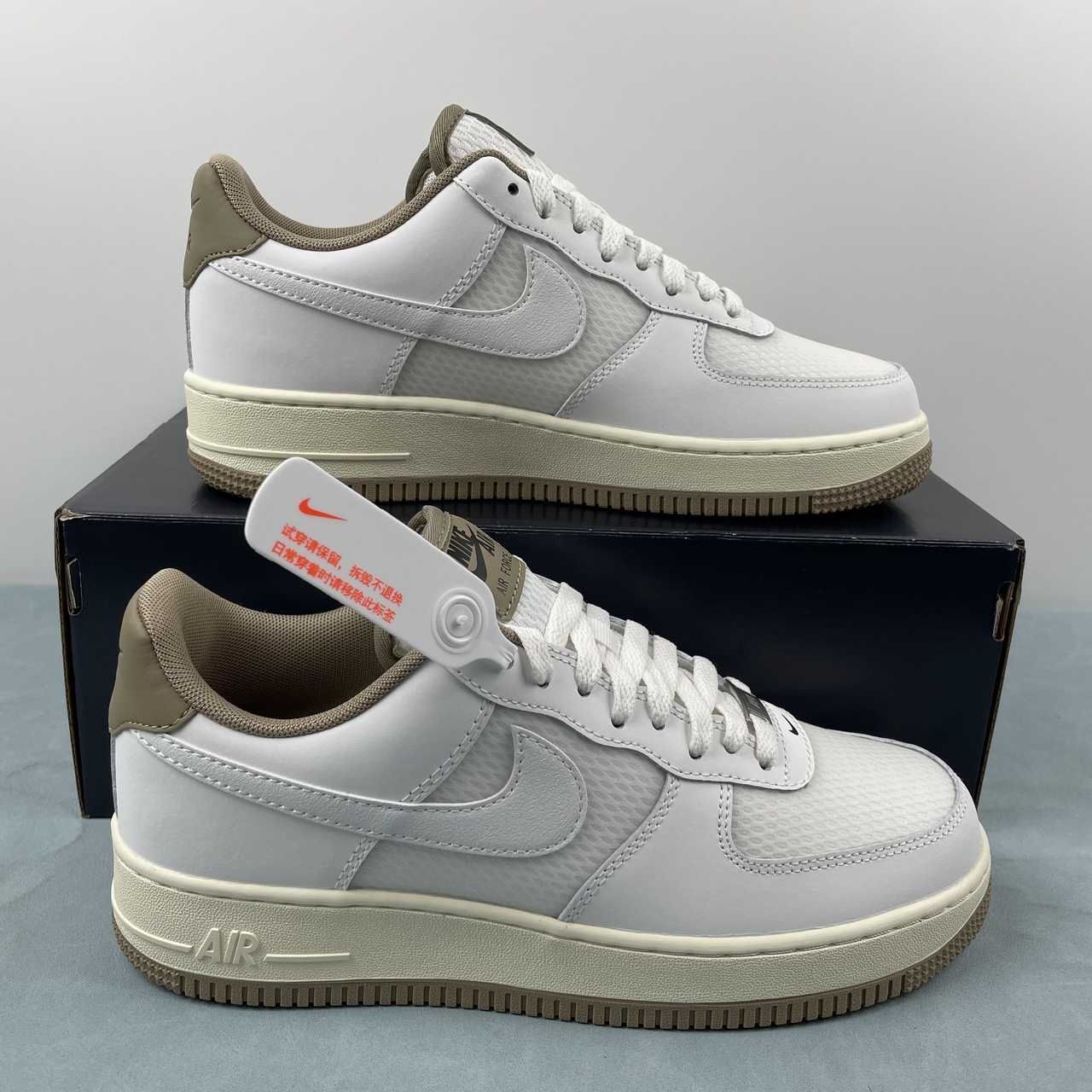 Nike Air Force 1 Low Summit White Khaki FZ5225-100