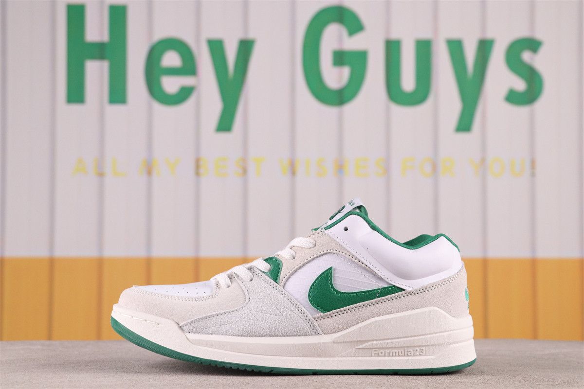 Cheap Nike Air Jordan Stadium 90 White Clover Green DX4397-103
