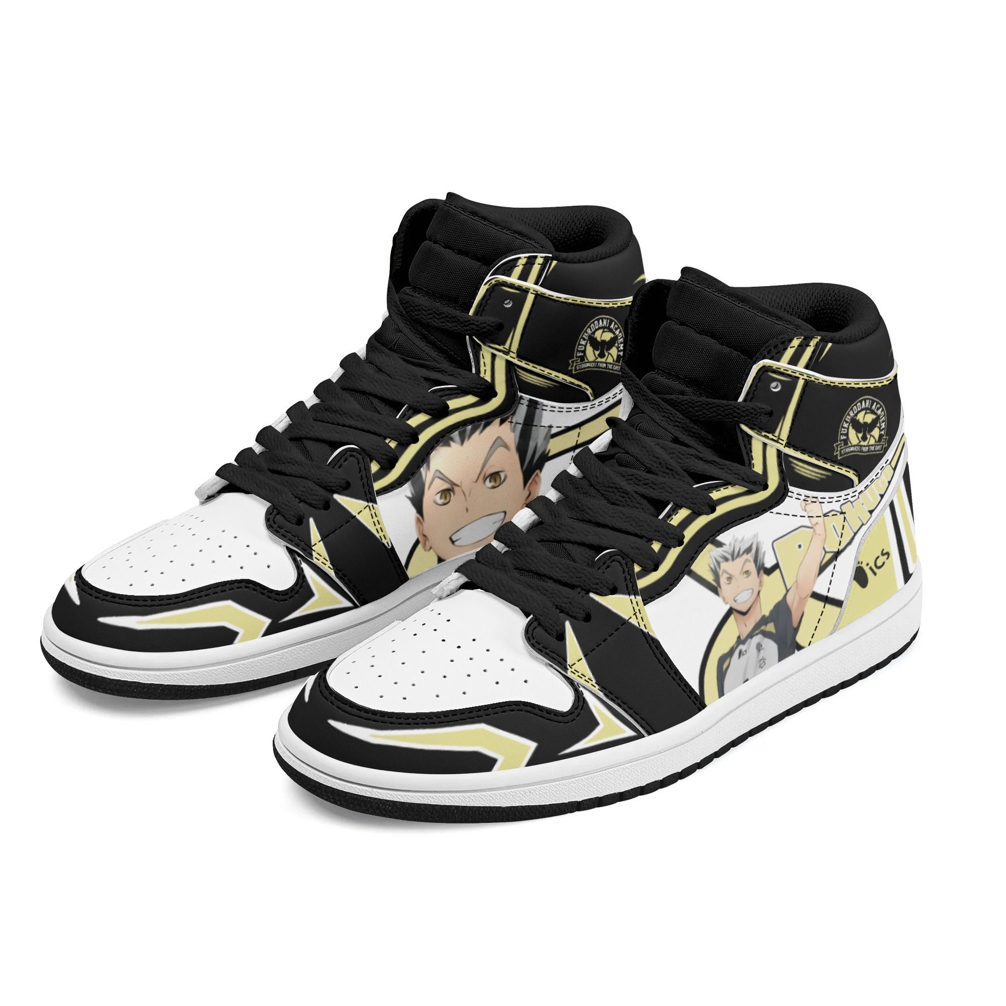 Fukurodani Bokuto Koutaro Haikyuu Anime High Top Shoes