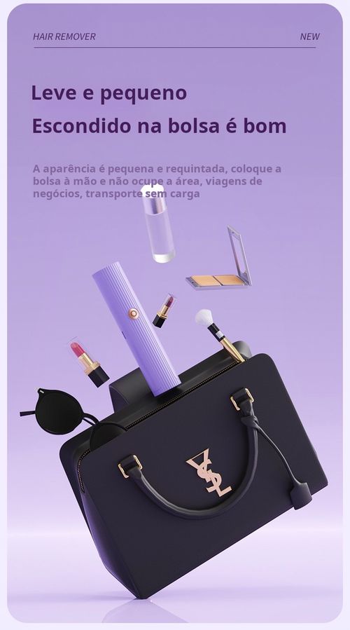 Depiladora de Precisão Feminina: Para Axilas, Rosto e Biquíni