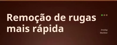 Ferro de Vapor Rápido | Elimina Rugas em Segundos sem Tábua