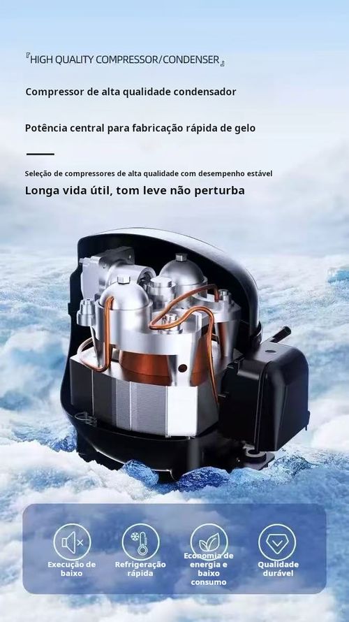 Máquina de Gelo em Balas - Produza Gelo Cristalino em Formato de Esfera