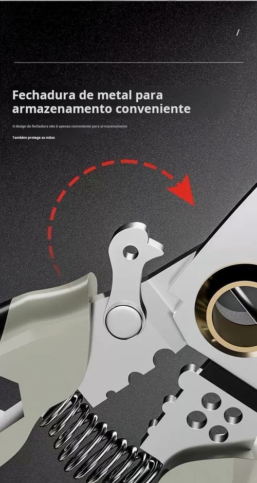 Alicate Multiuso A1: Corte, Crimpagem e Preensão de Alta Qualidade