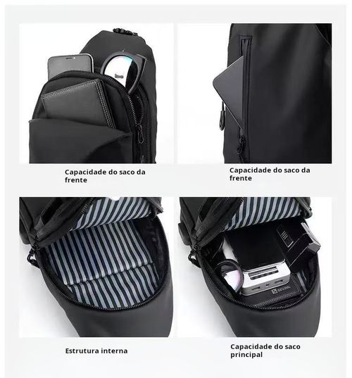 Pochete Peitoral para Homens | Conforto e Estilo no Dia a Dia e nas Viagens