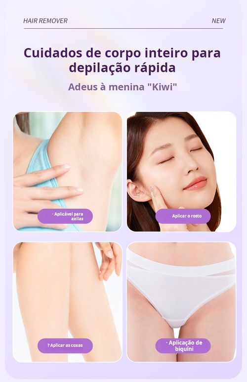 Depiladora de Precisão Feminina: Para Axilas, Rosto e Biquíni