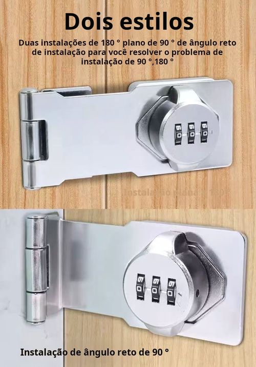 Cadeado com Senha: Segurança Prática sem Chaves em 2024