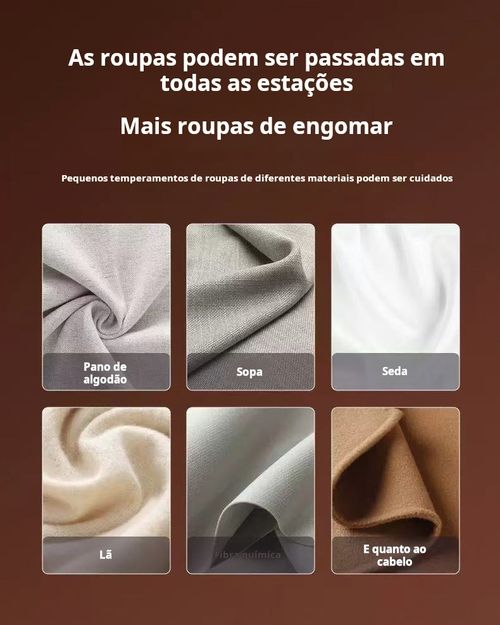 Ferro de Vapor Rápido | Elimina Rugas em Segundos sem Tábua