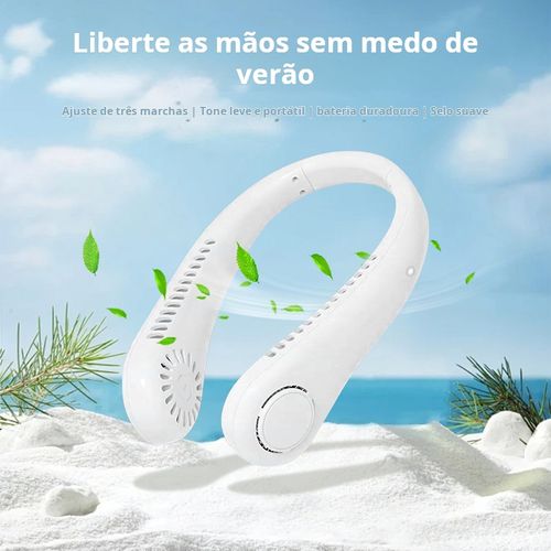 Ventilador de Pescoço Sem Hélices: Seguro e Silencioso