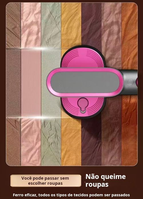 Ferro de Vapor Rápido | Elimina Rugas em Segundos sem Tábua