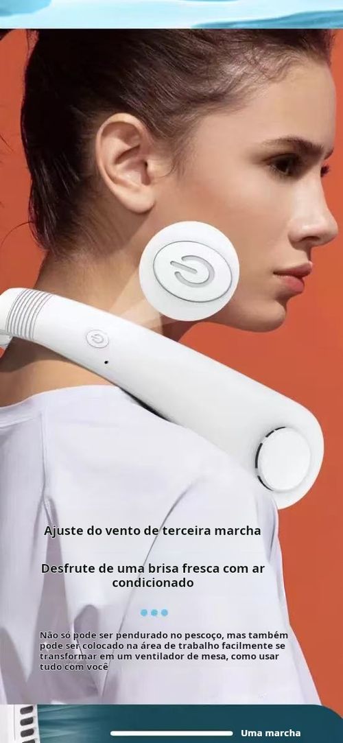 Ventilador de Pescoço Sem Hélices: Seguro e Silencioso