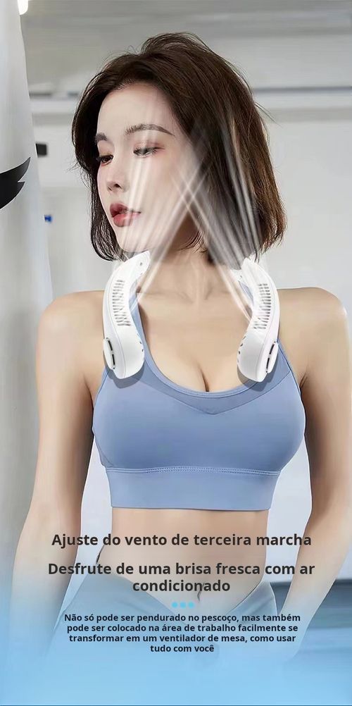 Ventilador de Pescoço Sem Hélices: Seguro e Silencioso