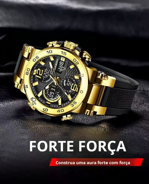 Relógio Esportivo Masculino FOXBOX: Tecnologia e Estilo em 2025