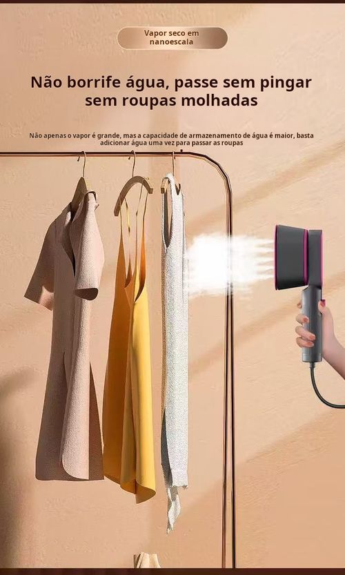 Ferro de Vapor Rápido | Elimina Rugas em Segundos sem Tábua