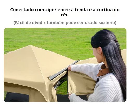 Melhores Barracas para Camping  Barraca de Camping Automática  Barraca de Montagem Fácil Barraca para 4 Pessoas Barraca de Trilha Leve e Compacta