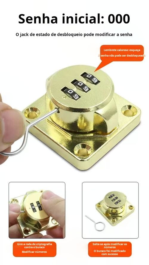 Cadeado com Senha: Segurança Prática sem Chaves em 2024