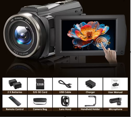 8K handheld camcorder
