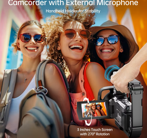 8K handheld camcorder