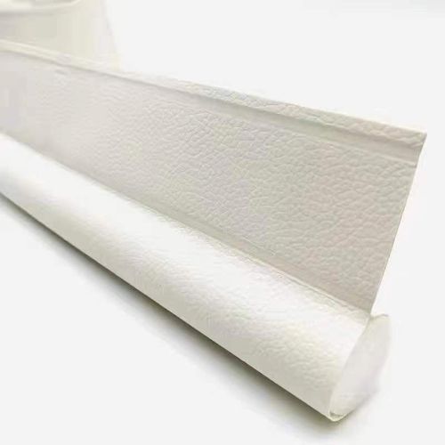 Self-adhesive brush strip for soundproof door gaps