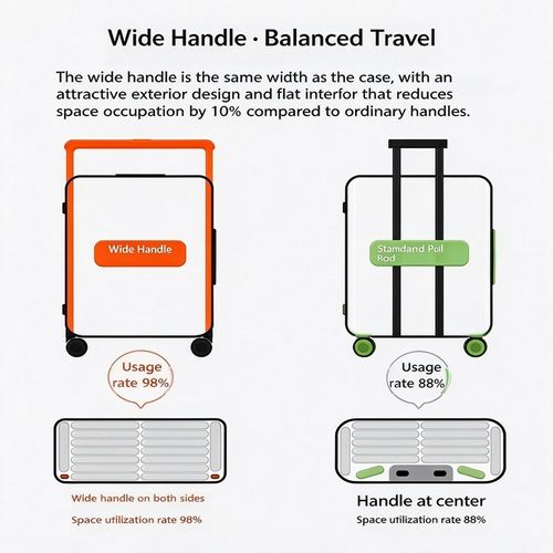 Front Open Trolley Bag