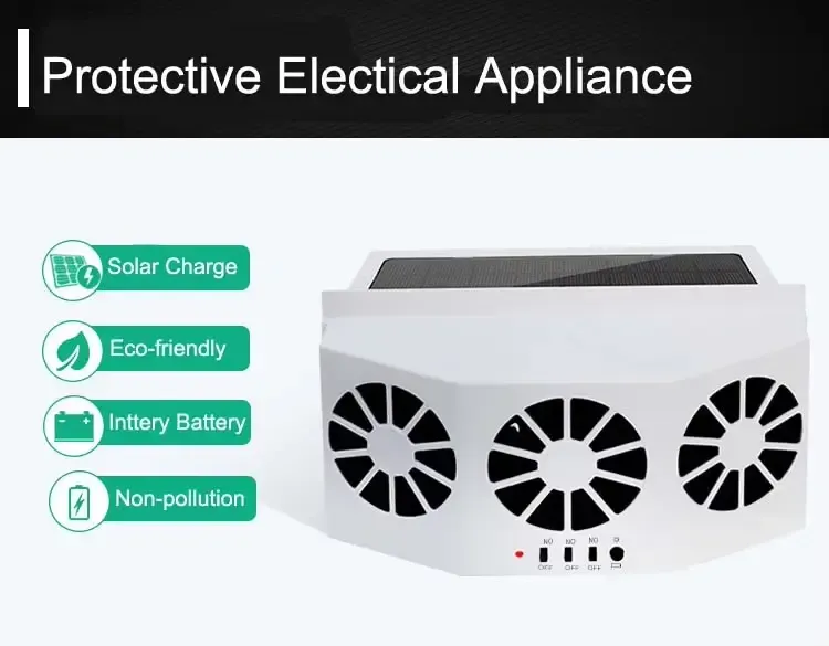 Solar-Powered Car Cooler