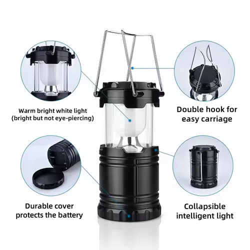 Rechargeable Solar Camping Light