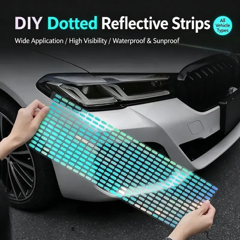 DIY Luminous Wheel Rim Stickers