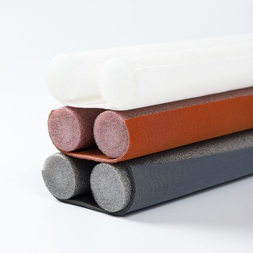 Self-adhesive brush strip for soundproof door gaps