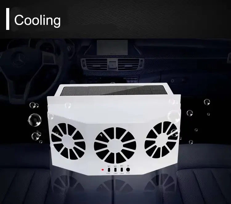 Solar-Powered Car Cooler