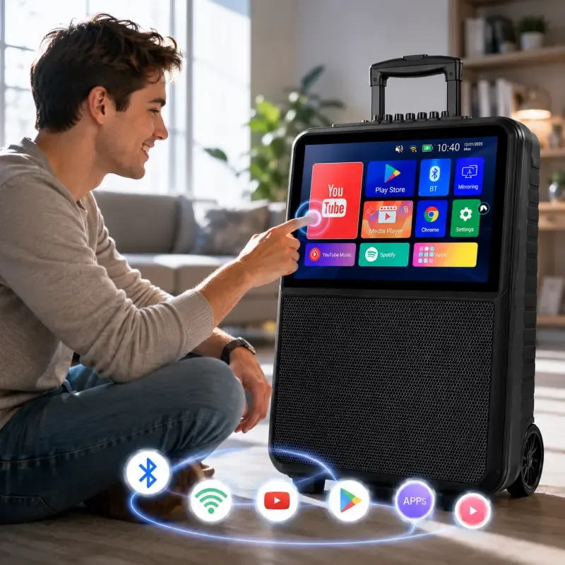 Portable Trolley Wireless Media Player